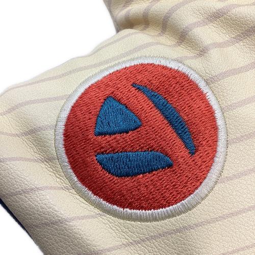 TaylorMade (テーラーメイド) ヘッドカバー ベージュ×グリーン ヤシの木風景 パター用 BEACH FRONT 限定