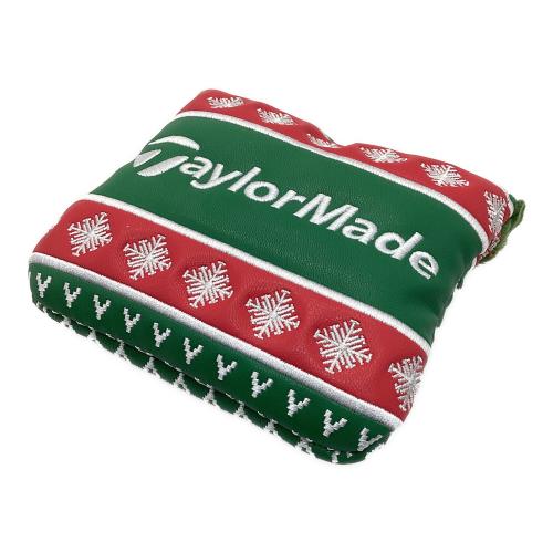 TaylorMade (テーラーメイド) ヘッドカバー レッド×グリーン クリスマスデザイン リミテッドモデル 未使用品