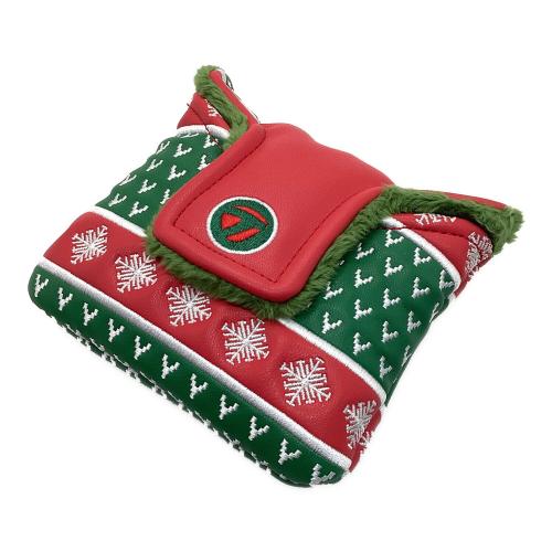 TaylorMade (テーラーメイド) ヘッドカバー レッド×グリーン クリスマスデザイン リミテッドモデル 未使用品