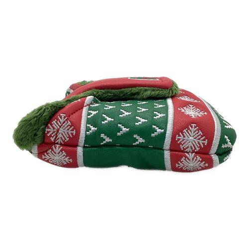 TaylorMade (テーラーメイド) ヘッドカバー レッド×グリーン クリスマスデザイン リミテッドモデル 未使用品