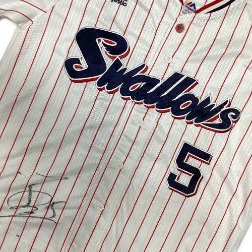 東京ヤクルトスワローズ (トウキョウヤクルトスワローズ) 応援グッズ Mサイズ ホワイト 【5】川端慎吾 ユニフォーム