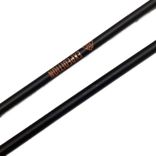 UNION (ユニオン) トレッキングポール 110-135cm ブラック バックカントリー EXPEDITION