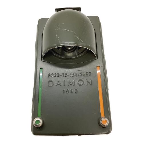 DAIMON アウトドア雑貨 オリーブ ドイツ軍 60年代ヴィンテージ 現状販売 懐中電灯
