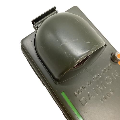 DAIMON アウトドア雑貨 オリーブ ドイツ軍 60年代ヴィンテージ 現状販売 懐中電灯