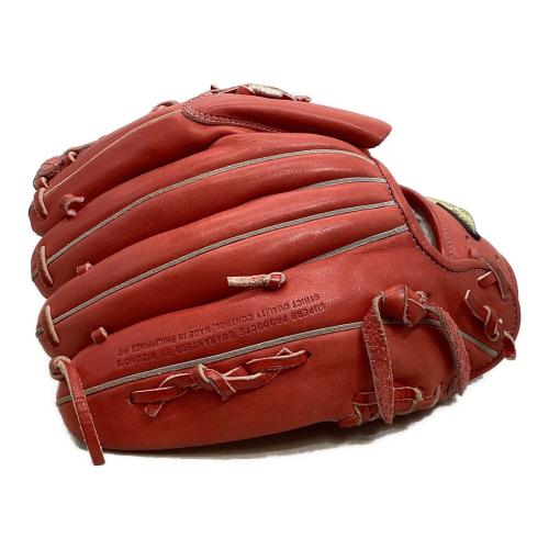 MIZUNO (ミズノ) H selection ∞ 軟式グローブ PT1019 グローバルエリート10周年記念モデル レッド