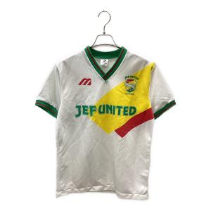 ジェフユナイテッド市原 (ジェフユナイテッド) サッカーユニフォーム メンズ SIZE L ホワイト 1993-1996 アウェー レプリカ