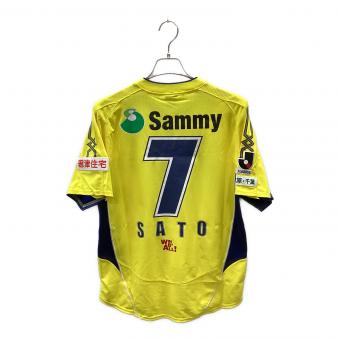 ジェフユナイテッド市原・千葉 (ジェフユナイテッド) サッカーユニフォーム メンズ SIZE M イエロー 2006 佐藤優斗