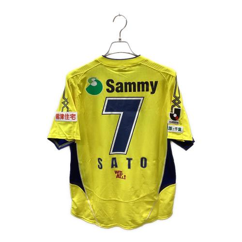ジェフユナイテッド市原・千葉 (ジェフユナイテッド) サッカーユニフォーム メンズ SIZE M イエロー 2006 佐藤優斗