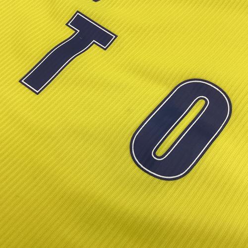 ジェフユナイテッド市原・千葉 (ジェフユナイテッド) サッカーユニフォーム メンズ SIZE M イエロー 2006 佐藤優斗