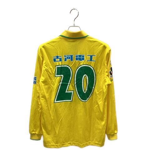 ジェフユナイテッド市原 (ジェフユナイテッド) サッカーユニフォーム メンズ SIZE O イエロー 1997-1998【20】 長袖 2002年W杯招致ワッペン付