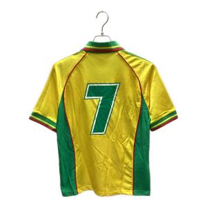 ジェフユナイテッド市原 サッカーユニフォーム メンズ SIZE Free イエロー×グリーン 99-00s