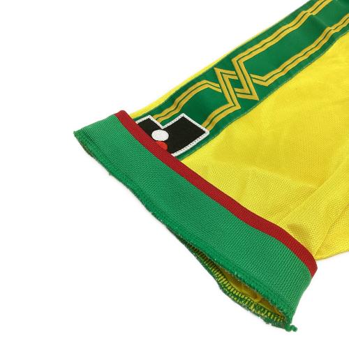 ジェフユナイテッド市原 サッカーユニフォーム メンズ SIZE Free イエロー×グリーン 99-00s