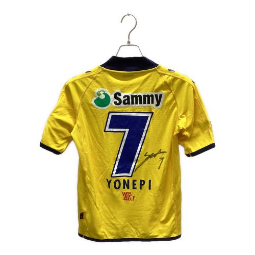 ジェフユナイテッド市原・千葉 サッカーユニフォーム メンズ SIZE M イエロー 2007年ホーム【7】 ネームプリント有