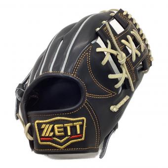ZETT (ゼット) 硬式グローブ 約28cm ブラック 二塁手・遊撃手用 プロステイタス 内野用 BPROG364 程度A