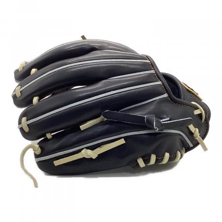 ZETT (ゼット) 硬式グローブ 約28cm ブラック 二塁手・遊撃手用