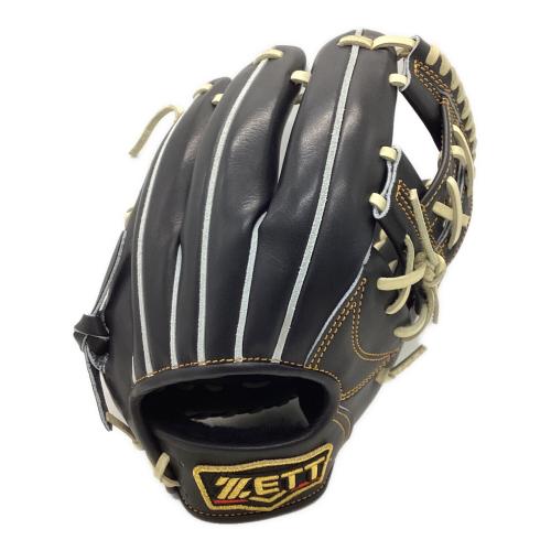 ZETT (ゼット) 硬式グローブ 約28cm ブラック 二塁手・遊撃手用