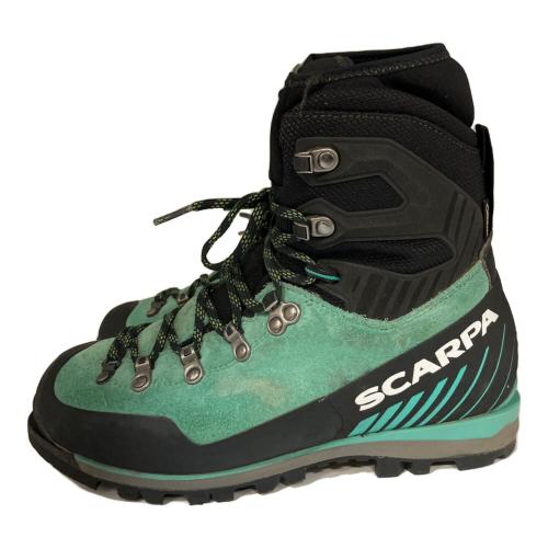 SCARPA (スカルパ) MONT BLANC PRO 厳冬期用 トレッキングシューズ 87520-202.1 レディース SIZE 39(EU) 約24.5cm グリーン