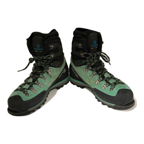 SCARPA (スカルパ) MONT BLANC PRO 厳冬期用 トレッキングシューズ 87520-202.1 レディース SIZE 39(EU) 約24.5cm グリーン
