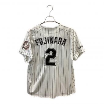 千葉ロッテマリーンズ (チバロッテマリーンズ) 応援グッズ Lサイズ ホワイト 2020レプリカユニフォーム ユニフォーム 【2】藤原恭大 旧背番号 レプリカ