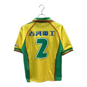 ジェフユナイテッド市原 (ジェフユナイテッド) サッカーユニフォーム SIZE Free イエロー×グリーン 99-00ホーム 【2】中西永輔