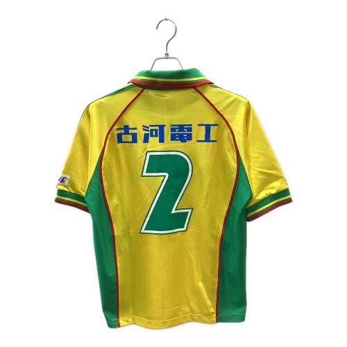 ジェフユナイテッド市原 (ジェフユナイテッド) サッカーユニフォーム SIZE Free イエロー×グリーン 99-00ホーム 【2】中西永輔