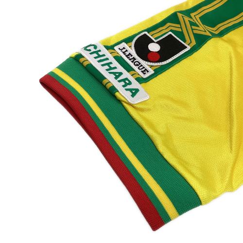 ジェフユナイテッド市原 (ジェフユナイテッド) サッカーユニフォーム SIZE Free イエロー×グリーン 99-00ホーム 【2】中西永輔