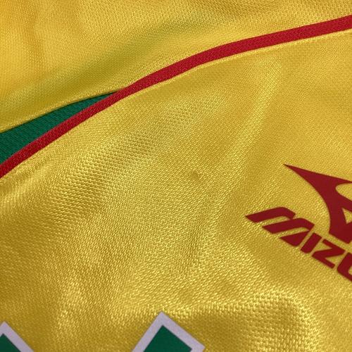 ジェフユナイテッド市原 (ジェフユナイテッド) サッカーユニフォーム SIZE Free イエロー×グリーン 99-00ホーム 【2】中西永輔