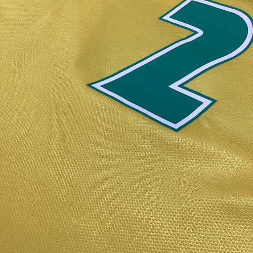 ジェフユナイテッド市原 (ジェフユナイテッド) サッカーユニフォーム SIZE Free イエロー×グリーン 99-00ホーム 【2】中西永輔