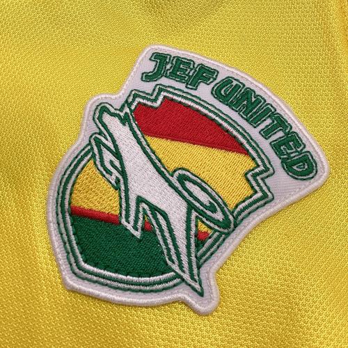 ジェフユナイテッド市原 (ジェフユナイテッド) サッカーユニフォーム SIZE Free イエロー×グリーン 99-00ホーム 【2】中西永輔