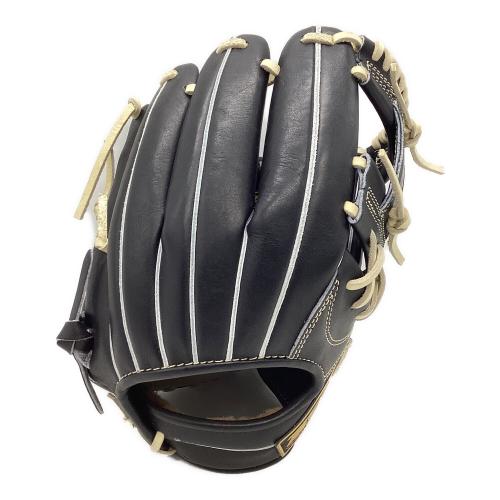 ZETT (ゼット) 軟式グローブ ブラック 遊撃手・二塁手モデル プロステイタス 内野用 BRGB765S
