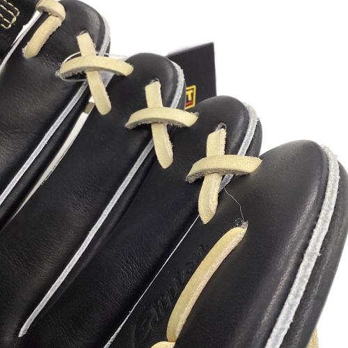 ZETT (ゼット) 軟式グローブ ブラック 遊撃手・二塁手モデル プロステイタス 内野用 BRGB765S