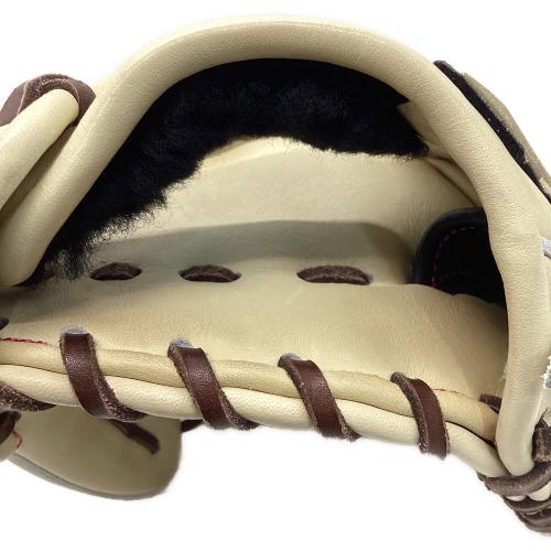 ATOMS (アトムズ) 硬式グローブ 約27cm ベージュ ERM-Wrist搭載 上武直人職人モデル 内野用