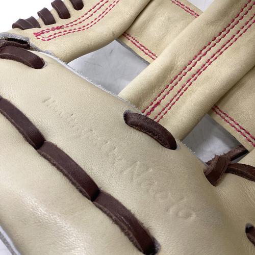 ATOMS (アトムズ) 硬式グローブ 約27cm ベージュ ERM-Wrist搭載 上武直人職人モデル 内野用