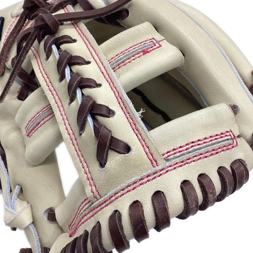 ATOMS (アトムズ) 硬式グローブ 約27cm ベージュ ERM-Wrist搭載 上武直人職人モデル 内野用