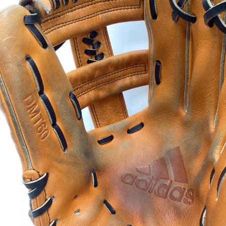 adidas (アディダス) 硬式グローブ オレンジ ケース付 内野用