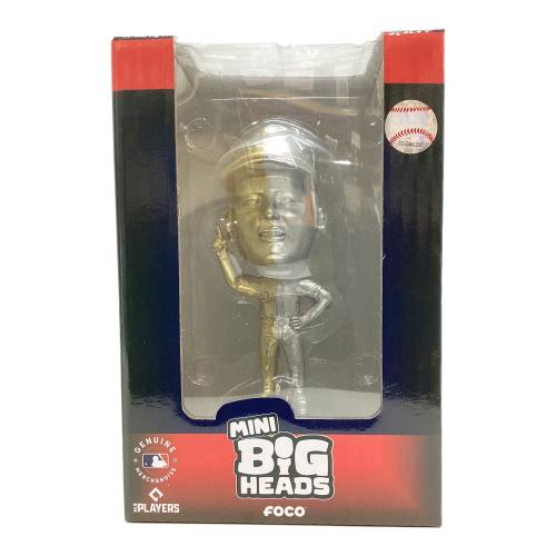 ロサンゼルス・ドジャース 応援グッズ 3000個限定 ボブルヘッド・ドール 【17】大谷翔平 MINI BIG HEADS メタリックカラー