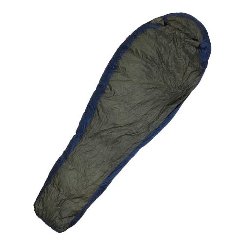 NANGA (ナンガ) マミー型シュラフ(ダウン) ブルー×グレー オーロラライト750DX 【冬用】 約210×80cm ～178cmまで