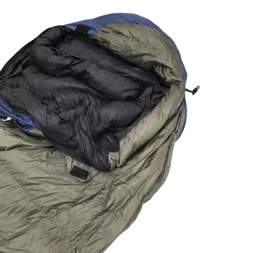 NANGA (ナンガ) マミー型シュラフ(ダウン) ブルー×グレー オーロラライト750DX 【冬用】 約210×80cm ～178cmまで