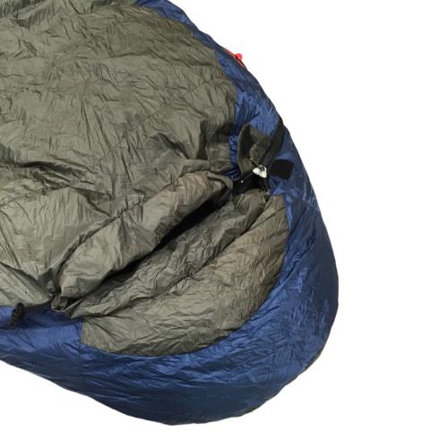 NANGA (ナンガ) マミー型シュラフ(ダウン) ブルー×グレー オーロラライト750DX 【冬用】 約210×80cm ～178cmまで
