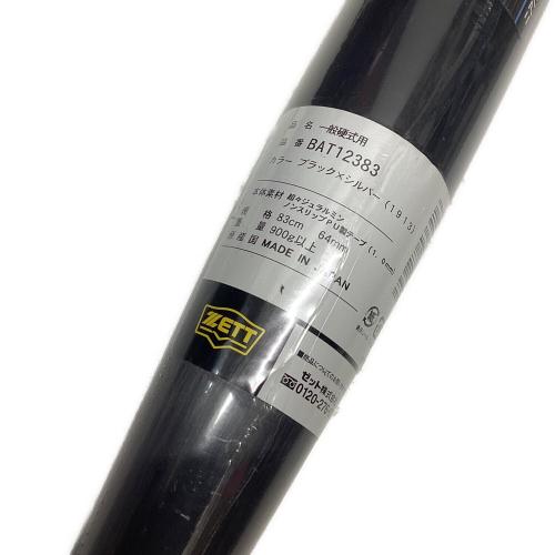 ZETT (ゼット) ビッグバンショットGB 硬式バット BAT12383 高校野球新基準対応 83cm ブラック