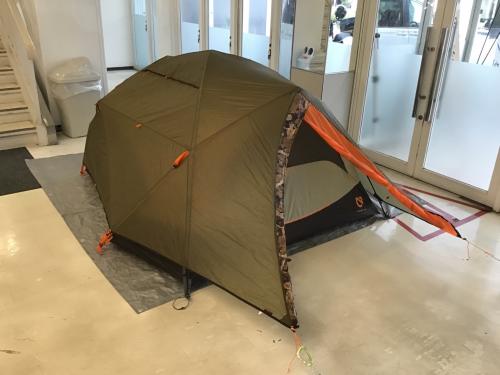 NEMO (ニーモ) ドームテント 小ヨゴレ有 KODIAK3 216×112×114cm 2～3人用 程度A 程度A スカートなし