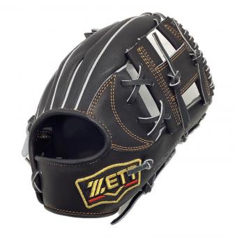 ZETT (ゼット) 軟式グローブ 右投用(LH) ブラック プロステイタス 内野用 BRGB30766