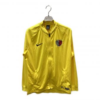 鹿島アントラーズ (カシマアントラーズ) ジャージ サッカーウェア(トップス) NIKE オーセンティック メンズ SIZE XL イエロー