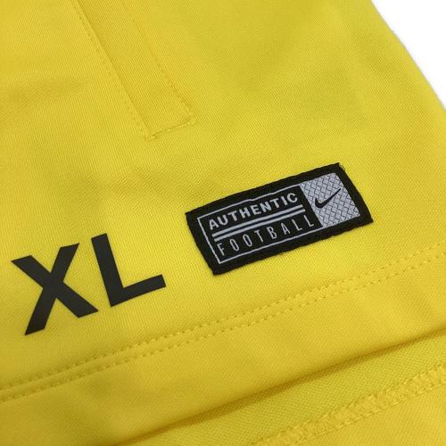 鹿島アントラーズ (カシマアントラーズ) ジャージ サッカーウェア(トップス) NIKE オーセンティック メンズ SIZE XL イエロー