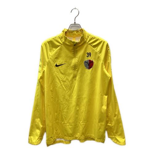 鹿島アントラーズ (カシマアントラーズ) アンセムジャケット サッカーウェア(トップス) AO0717-719 NIKE メンズ SIZE XL イエロー