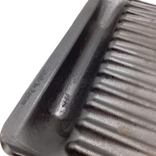 Snow peak (スノーピーク) 鋳鉄グリドルハーフ 鉄板 GR-015 廃盤品