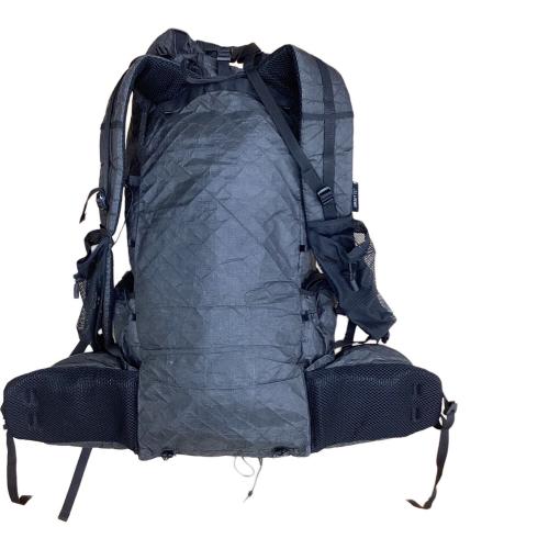 LITEWAY (ライトウェイ) バックパック ※チェストストラップ片側欠品 ブラック ビギーパックウルトラ45L
