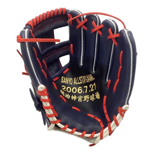 Hi Gold (ハイゴールド) 応援グッズ ネイビー グローブ 2006年サンヨーオールスター記念グローブ レプリカ使用
