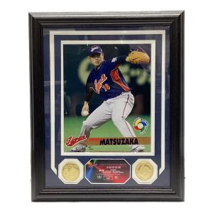 日本代表(侍ジャパン) 応援グッズ 【18】松坂大輔 2006WBC優勝記念フォトフレーム シリアルナンバー68/500