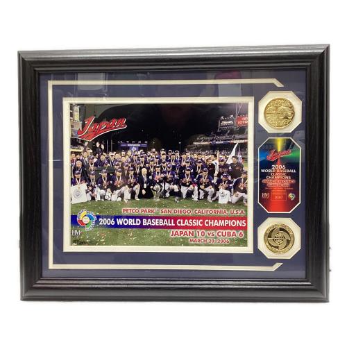 日本代表(侍ジャパン) 応援グッズ 2006WBC優勝記念フォトフレーム シリアルナンバー397/2006